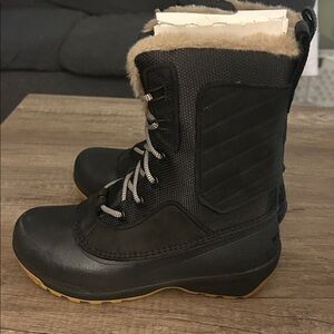 The North Face Black Winter Boots